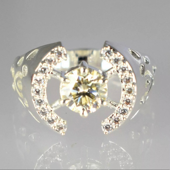 Sold via Merc ⚜️ 2.75CT Natural Champagne Solitaire Diamond Engagement Ring - Picture 3 of 6